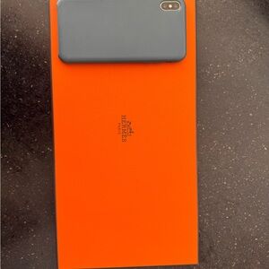 Hermes Orange Art Piece